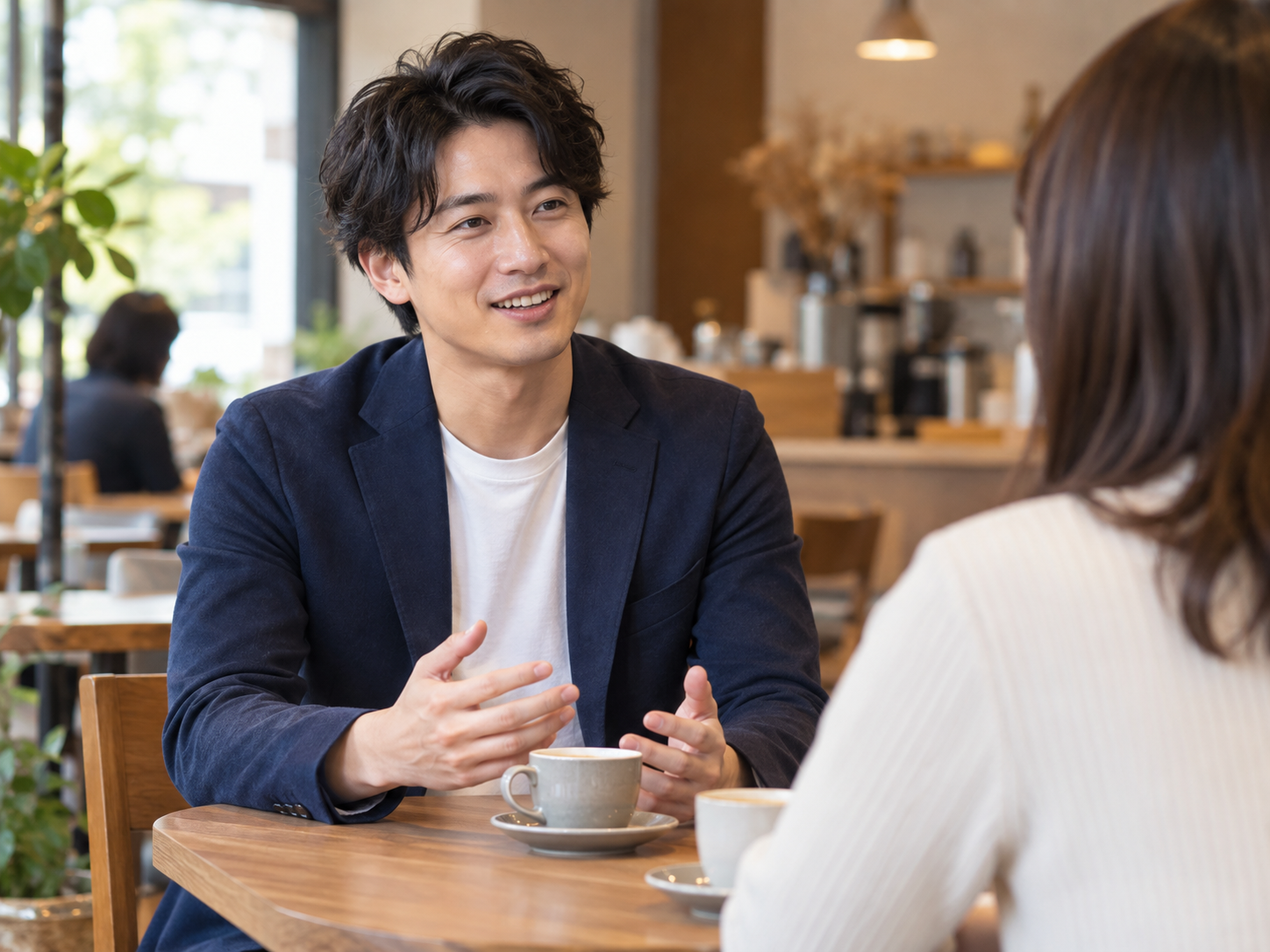 カフェで行う会話レッスン